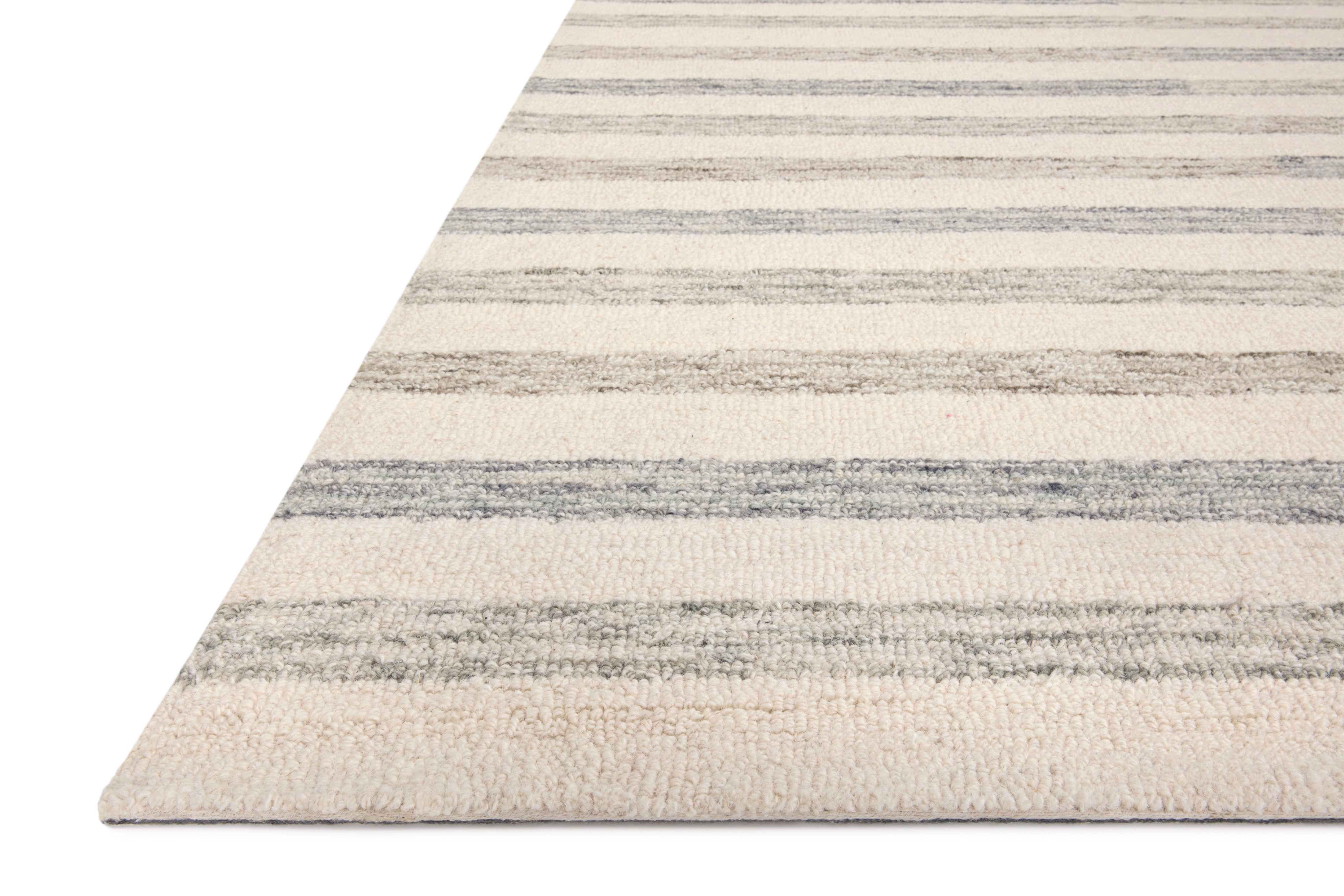 Chris Loves Julia x LoloiChris Ivory / Slate 8'-6" x 11'-6" Area Rug