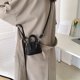 thumbnail image 5 of Bolso Superior Mini Monedero Cruz Cuerpo Cruzado para Mujeres Cáscara PU Cuero Color Sólido Embrague, 5 of 9