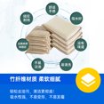 thumbnail image 3 of Xiao Hua Esponja de fibra de bambú de 6 piezas para limpieza de cocina, estropajo verde absorbente y no graso para lavar platos, cepillar, olla, paño de limpieza de doble cara 13 * 9 cm, 3 of 4