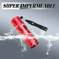 thumbnail image 4 of HIBIBUD 3.5" Mini Flashlight, Red Small LED UV Flashlight for Camping and Nail Curing, 4 of 7