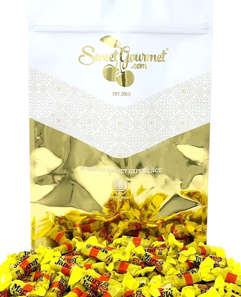 SweetGourmet Mary Jane Taffy | Old-Fashioned Bulk Candy Twist Wrap | 4 Pounds