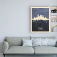 thumbnail image 3 of Trademark Fine Art 'Pittsburgh Pennsylvania Skyline Navy' Canvas Art by Michael Tompsett, 3 of 3