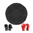 thumbnail image 1 of koolsoo Machine de Boxe Musicale Machine de Boxe Électronique pour Focus Agilité Maison Intérieur Noir, 1 of 9