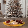 thumbnail image 3 of Lsque Sml Jeffy Print Christmas Tree Skirt with Ties and Velcro,Xmas Holiday Decorations, Adjustable Tree Skirt-36", 3 of 6