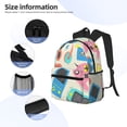 thumbnail image 3 of Disketp Playing Video Games for Lightweight Backpack Classical Backpack for Men and Women with Multi-pockets Casual Daypack for College Workplace Travel, 3 of 6