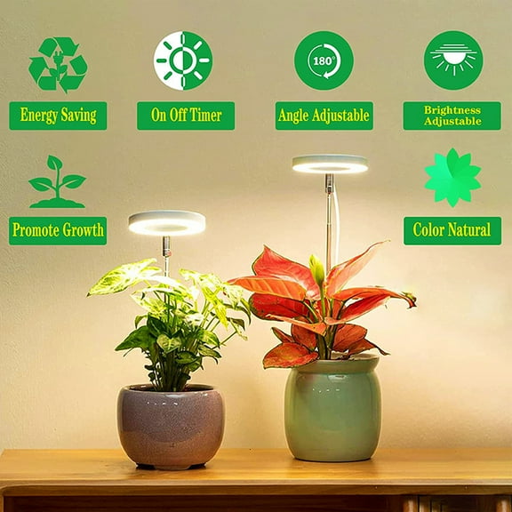 Growth lamp,Leds Lamp Indoor Dimmable Circle Leds Plant Dimmable Circle Huiop Plant Plant Qisuo