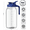 Blue, variant on 64oz Glass Pitcher with Lid, 2 Quart Mason Jar Pitchers, Ultra-thick Glass, Leak Proof, Wide Mouth Breast Milk Glass Jug, Cold Brew Coffee, Fridge Container for Water, Juice, Sun Tea - Pink