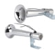 thumbnail image 3 of Bocina de aire universal para coche, bocina de aire para camión de trompeta única de 180DB, súper ruidosa, para vehículos, trenes, barcos, CC de 12 a 24V, cromada, 3 of 12