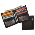 thumbnail image 2 of Swiss Marshall RFID Men's Slim Bifold Hipster Premium Leather Euro Wallet, 2 of 29