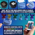 thumbnail image 3 of Disney Stitch LED Table Light with Remote Control Color Changing Desk Lamp, 3 of 6