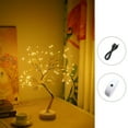 thumbnail image 2 of Inteprter Mini lámpara de árbol de Navidad con Control remoto para el hogar, dormitorio, luz interior, lámpara de árbol bonsái, dormitorio Iluminación y accesorios 72 LED, 2 of 6