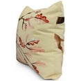 thumbnail image 2 of 26 Inch Wild Oak Branch Cream Floral Print Decorative Throw Pillow, 2 of 2