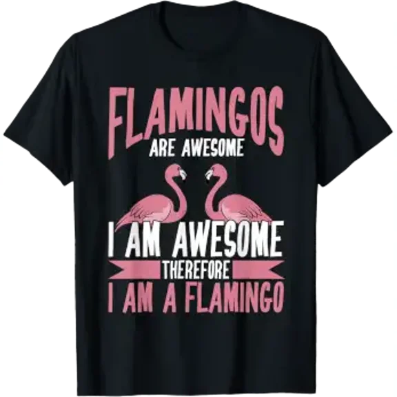 Cool Flamingo for Men Women Pink Bird Flamingo Lover T-Shirt