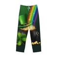 thumbnail image 4 of Disketp St. Patrick'S Day4 Men'S Pajama Pants - Ultra Soft Fleece Sleep And Lounge Pants (Size: S-Xxl), 4 of 9