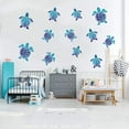 thumbnail image 4 of Vikakiooze Home Decor , Blue 12 Animals Pattern Removable Wall Sticker Bedroom Living Room Decoration, 4 of 7