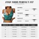 thumbnail image 5 of Balery Underwater Swimming Duck Sujetadores deportivos con espalda cruzada para mujer, acolchados, sin costuras, de alto impacto, ideales para yoga, gimnasio, entrenamiento y fitness.-Large, 5 of 8