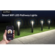 Atomi Smart Color Changing LED Pathway Lights, 4-pack Starter Kit