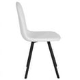 thumbnail image 2 of Contemporary Dining Chair in White Vinyl, 2 of 4