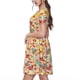 thumbnail image 2 of Balery Colorful Chicken Vestidos sueltos de manga corta para mujer, vestidos de verano 2025, vestidos casuales de corte A con vuelo., 2 of 6