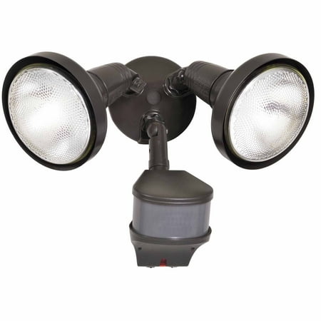 Cooper Lighting 300W Bronze Motion-Activated Security Floodlight