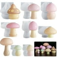 thumbnail image 4 of Aellinatey 3D Mushroom Silicone Mold Mushroom Ornament Molds Jewelry Mold for Home Decors, 4 of 20