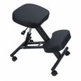 thumbnail image 4 of Fogcroll Ergonomic Kneeling Chair Riding-Style Kneeling Chair Posture Chair,Adjustable Stool for Home Office,Brake and Smooth Gliding Casters,Thick Comfortable Cushions,Posture Correction Chair, 4 of 13