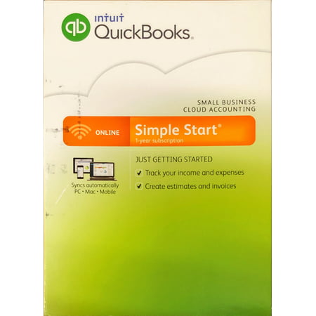 QuickBooks Online Simple Start 2015 - Subscription license (1 year) - download - Win, Mac, Android, (Best Subscription For Android)