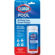 Clorox Pool&Spa, Multi-Use Smart Strips forWater Testing, 30 Count, 0.05lb Pool Test Strips 1ct