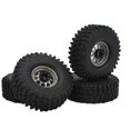 thumbnail image 3 of 4 bujes de hierro gris con neumáticos de goma de 1,9", mejora perfecta para coches de control remoto a escala 1/10 Juego de ruedas para coches RC a escala 1/10, 3 of 8