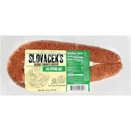 sausage slovacek smoked