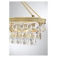 thumbnail image 6 of Windham 8-Light Linear Chandelier in Warm Brass, 6 of 7