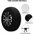 thumbnail image 4 of Baby Turtle Sea Spare Tire Cover Wheel Protectors for Rv Camper Travel Trailer SUV Truck, 4 of 9