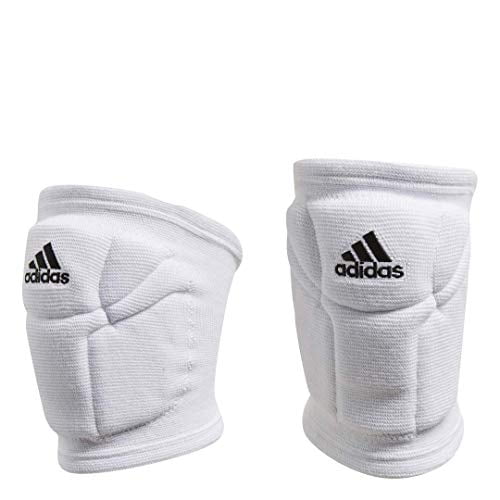 adidas Elite Volleyball Performance Knee Pads Compression Fit White Black Large Walmart