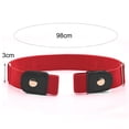 thumbnail image 5 of harmtty Unisex Belt No Buckle Invisible Convenient Adjustable Lightweight Jeans Belt Fashion Accessory, 5 of 8