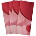 thumbnail image 2 of SKYSONIC Valentine's Day Love Heart Kitchen Towel Set of 1, Super Soft Absorbent Hand Towel Tea Towel Home Restaurant Tableware Cleaning Rag for Kitchen, Hotel, Beach, Bathroom, Gym, etc., 2 of 7