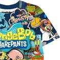 thumbnail image 4 of SpongeBob SquarePants Boys Short Sleeve T-Shirt - Spongebob, Patrick, Squidward, Mr Krabs - Nickelodeon - Boys Sizes 4-20, 4 of 5