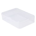 thumbnail image 2 of Yauxim Storage Box Rectangular Clear Storage Box Collection Container, 2 of 8