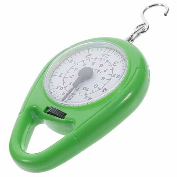 Toyvian Portable Electronic Hanging Luggage Scale for Travel Suitcases, Digital ABS Weight Scale, 1 Set