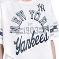thumbnail image 3 of Women's Starter  White New York Yankees Cropped Hurry Up Offense T-Shirt, 3 of 3