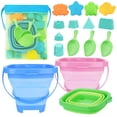 thumbnail image 1 of Set de pala y cubo de arena de playa RACPNEL plegable para niños, 1 of 7