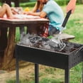 thumbnail image 6 of BBQ Bristles Grill Brush, Heavy Duty Grill Cleaner Brush Scrubber, Stainless Steel Grill Brush, Y Shape BBQ Brush with Long Handle & Extra Wide Head, Grill Cleaning Tool, 1 Pcs, 12.2x6.41", 6 of 8