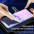 thumbnail image 4 of ZUKKASHAN Clear HD Hydrogel Screen Protector for Oppo Find X7, 2 Pieces Transparent Soft TPU Protective Film [Not Tempered Glass] [High Sensitivity], 4 of 5