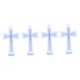 thumbnail image 4 of Set of 2 Silicon Molds Cross Charms Keychain Classic Pendant DIY Crafts, 4 of 8