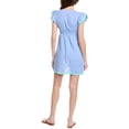 thumbnail image 2 of Sail to Sable womens  Cover Up Midi Dress, xs, Blue, 2 of 3
