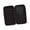2 Mic Elastic Strap, variant on Handheld Microphone Storage Case Travel Shockproof Hard Case with Sponge Protector for Music Lovers KTV Business