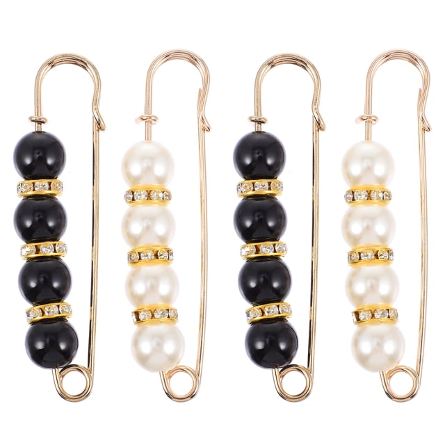 Miangastore 4 Pcs Broches de Sécurité à la Mode Jolies Épingles de Sécurité Boucles de Sécurité