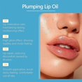 thumbnail image 4 of Plumping Lip Oil, Plumping Gloss Dry Lips Care Oil, Moisturizing Lip Oil Gloss, High Shine Finish Plumping Booster, 4 of 5