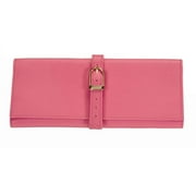 Royce Leather Genuine Leather Luxury Suede Lined Jewelry Roll NEW
