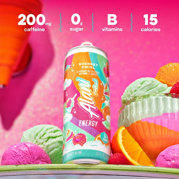 Alani Nu Sherbet 12oz - Soda product compliance for retail