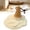 Khaki, variant on olkpmnmk Door Stopper, Silicone Door Stopper with Bottom Suction Cup, Heavy Duty Door Stopper, Cartoon Ice Cream Shape Doorstops for Hotel Carpet Hardwood Concrete and Tile, Brown